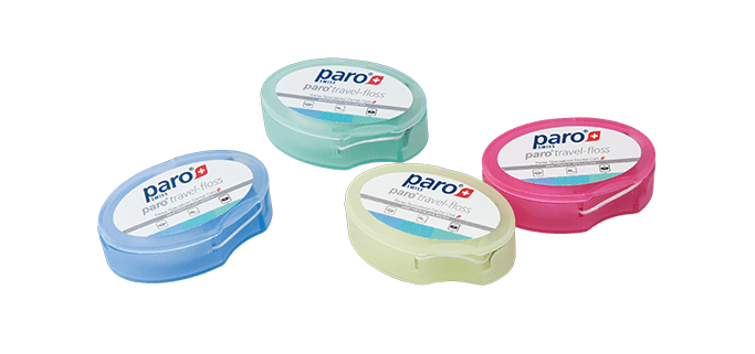 PARO Travel-Floss cestovní zubní nit voskovaná, 5 m