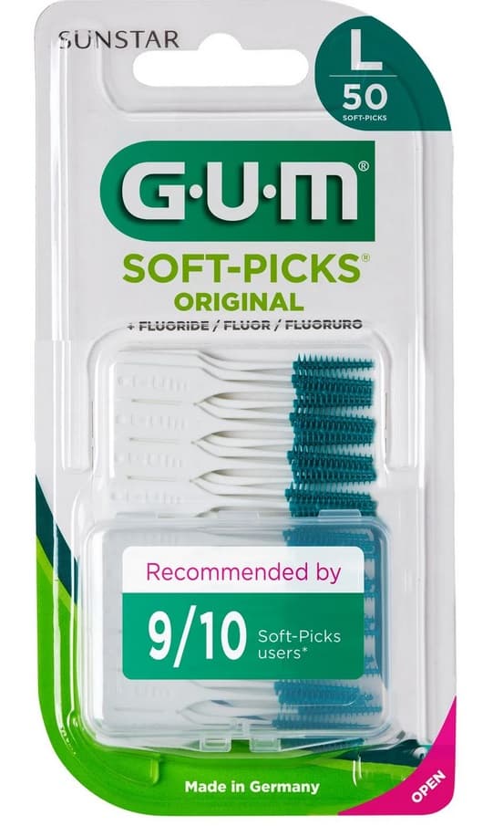 GUM Soft-Picks Original mezizubní kartáčky (L), 50ks