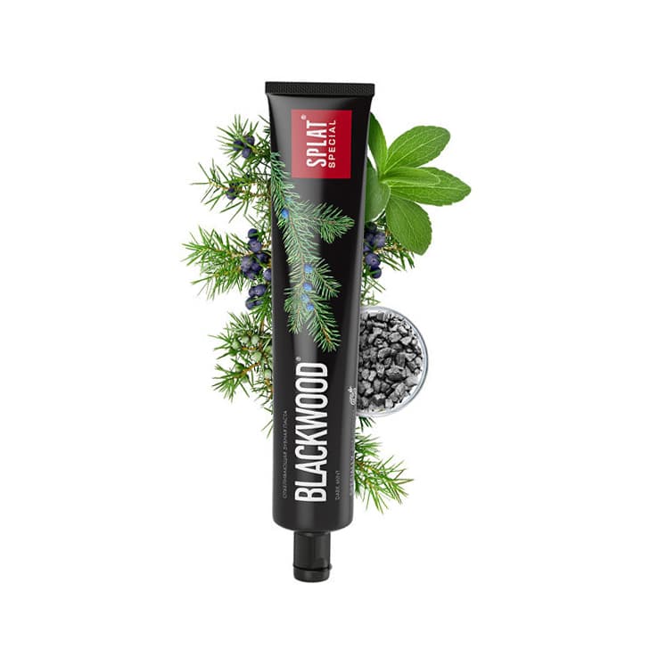Splat zubní pasta Blackwood černá pro účinné bělení zubů a zachování pH rovnováhy v dutině ústní 75 ml - náhled 3