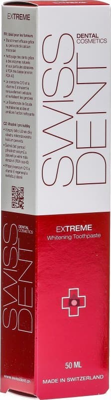 SwissDent EXTREME bělící zubní pasta, 50ml - náhled 3