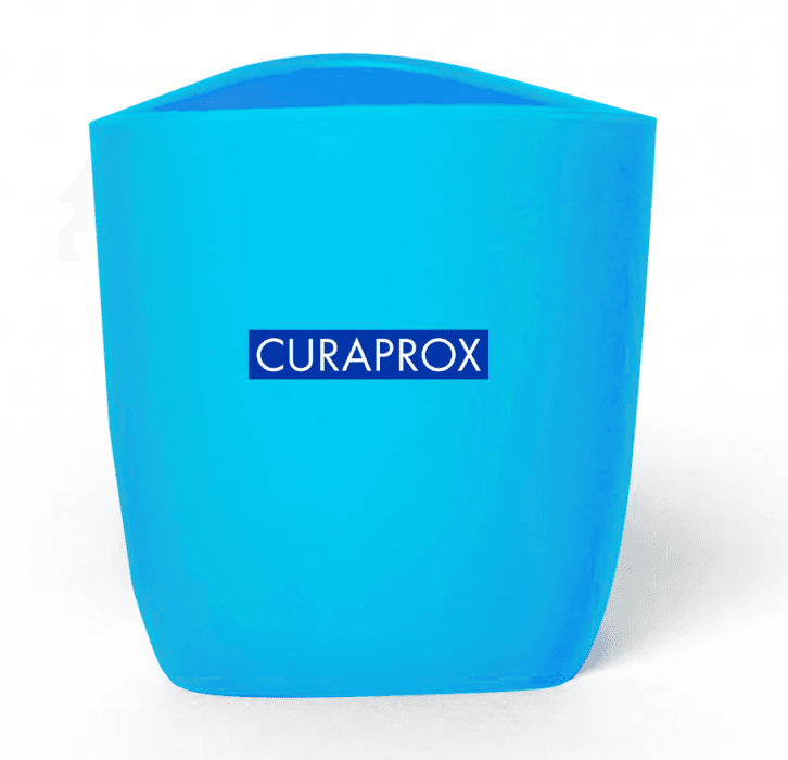 Curaprox plastový kelímek (modrý), 1ks