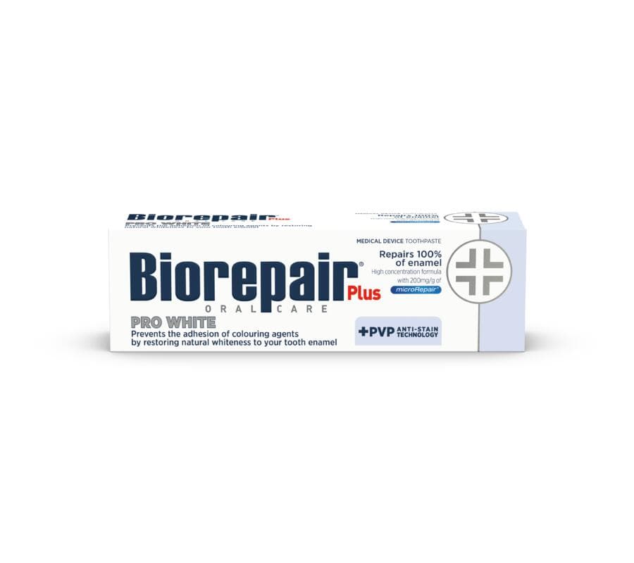 BioRepair Plus Pro White + PVP bělící zubní pasta, 75ml - náhled 3