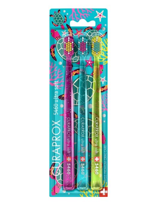 Curaprox Ultra Soft CS 5460 SUMMER Turtle, 3ks - náhled 2