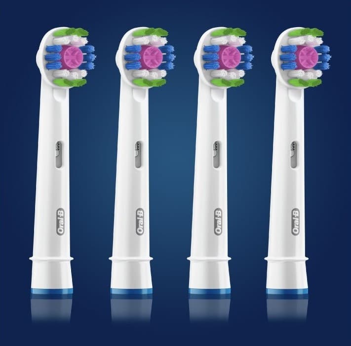 Oral-B 3D White CleanMaximiser EB 18pRB-4 náhradní kartáčky, 4ks - náhled 2