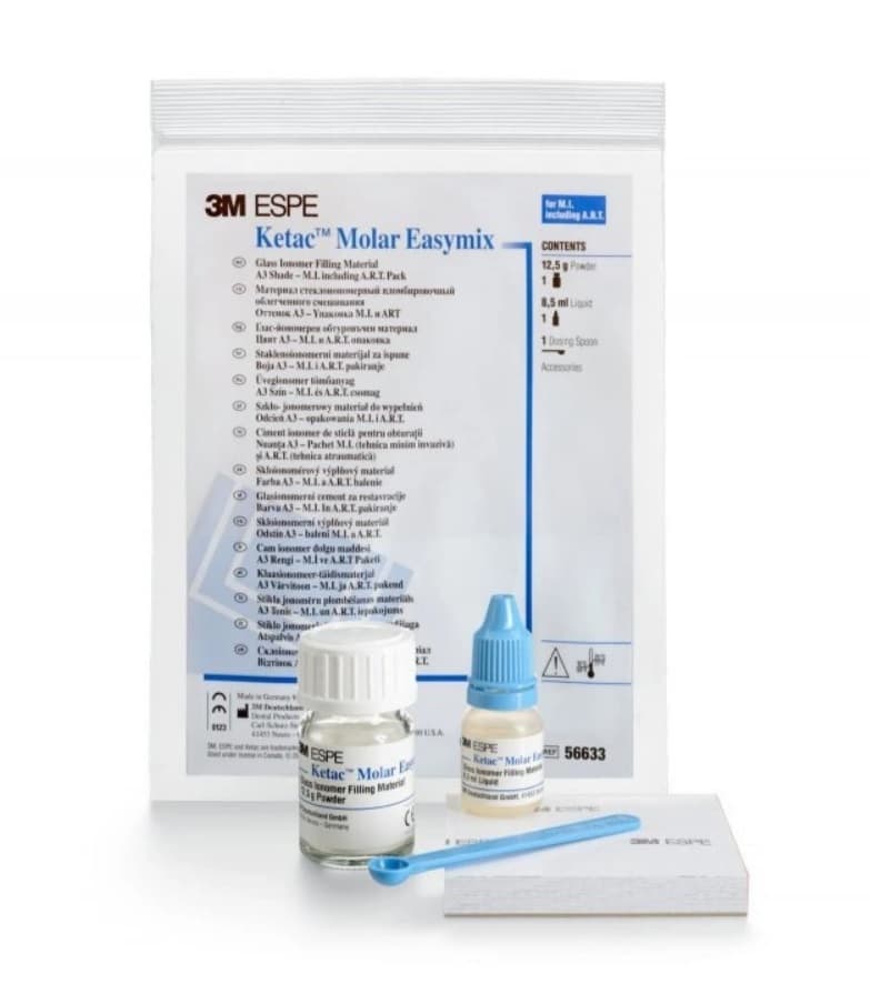 Ketac™ Molar Easymix A3 výplňový skloionomerní materiál, (12,5g + 8,5ml)