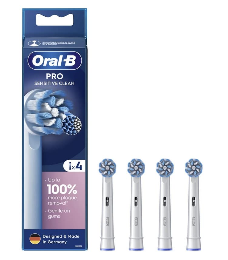Oral-B PRO Sensitive Clean náhradní hlavice, 4ks