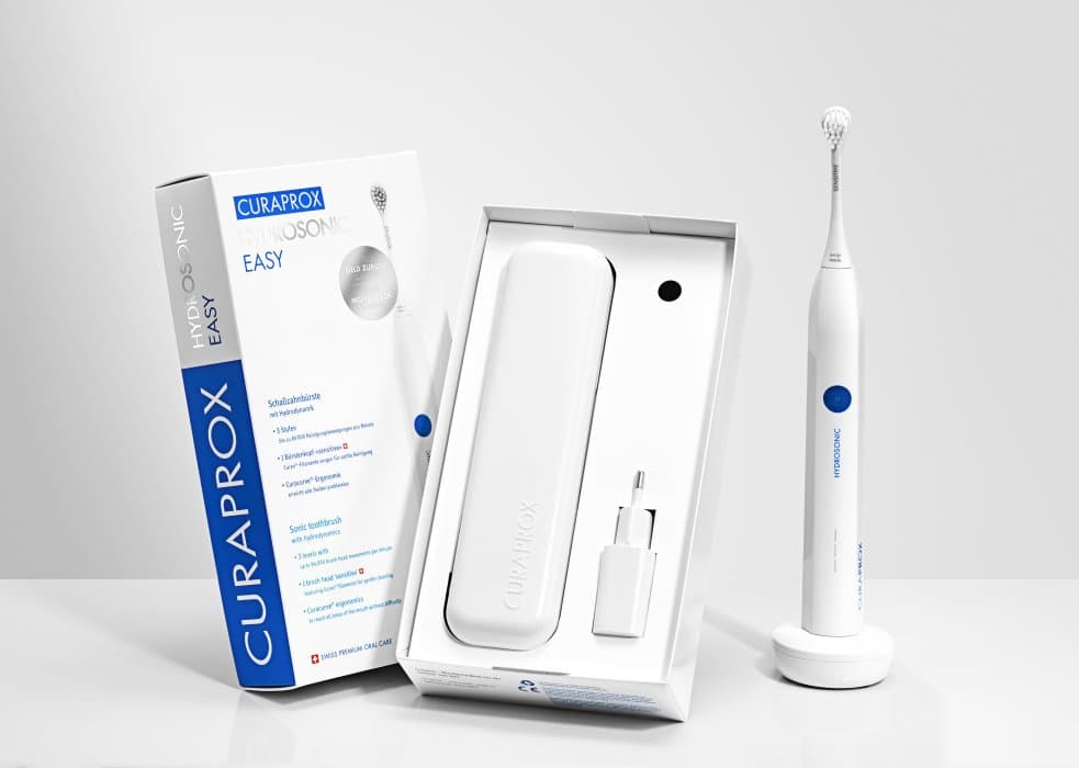 Curaprox EASY Hydrosonický elektrický zubní kartáček