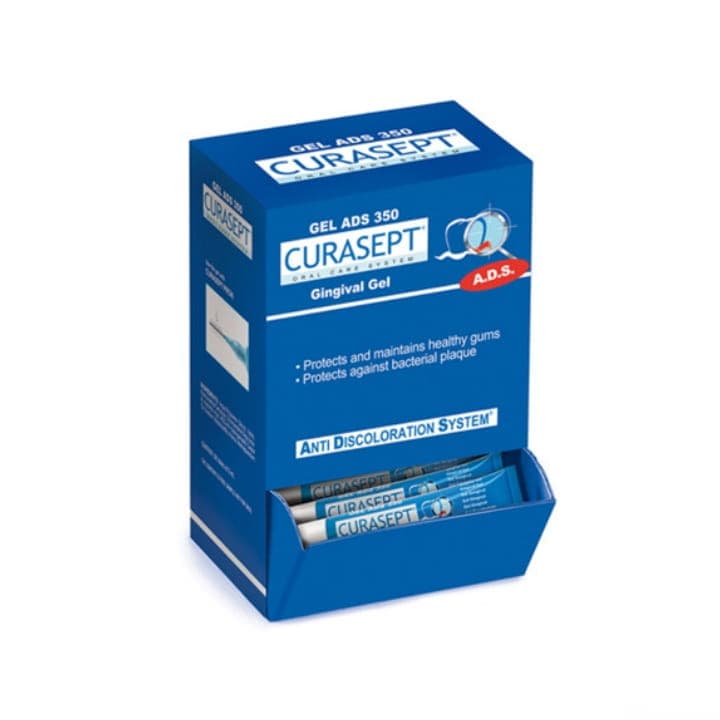 Curasept ADS 350 gel s obsahem chlohexidinu 0,5% CHX (vzorky), 50x5ml