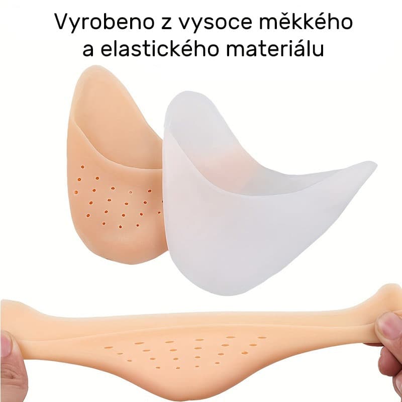 Gelový chránič prstů u nohy (béžový), 2 ks - náhled 3