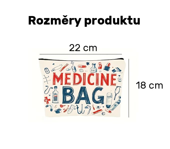 Taštička s motivem lékárnička, 1 ks - náhled 2