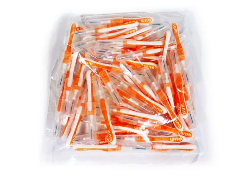 GUM Trav-ler mezizubní kartáčky 0,9 mm (oranžové), 50ks