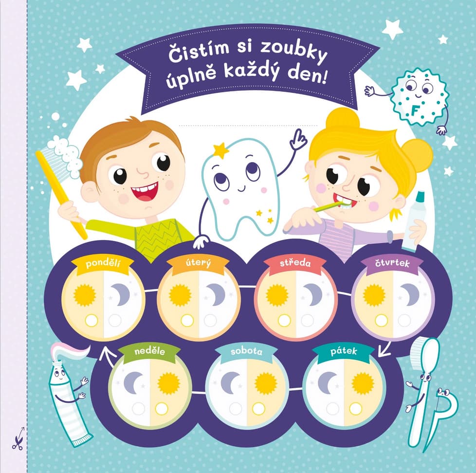 Motivační sešit plný aktivit - Moje mléčné zoubky - náhled 5