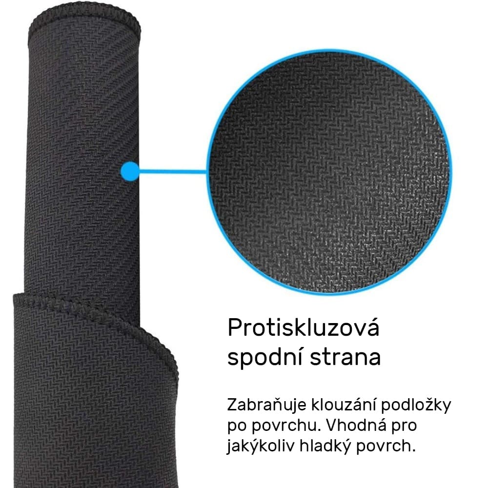 Podložka pod myš s motivem dental (modrá), 1 ks - náhled 2