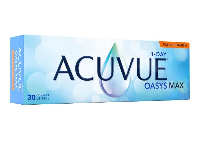 Johnson & Johnson Acuvue Oasys Max 1-Day for Astigmatism (30 čoček)