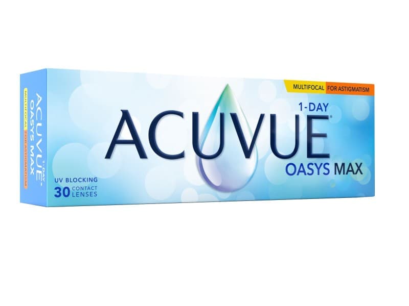 Johnson & Johnson Acuvue Oasys Max 1-Day Multifocal for Astigmatism (30 čoček)