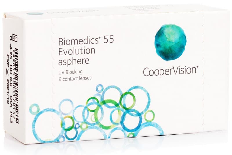 CooperVision Biomedics 55 Evolution (6 čoček)