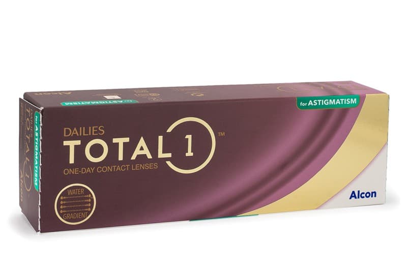 Alcon DAILIES Total 1 for Astigmatism (30 čoček)