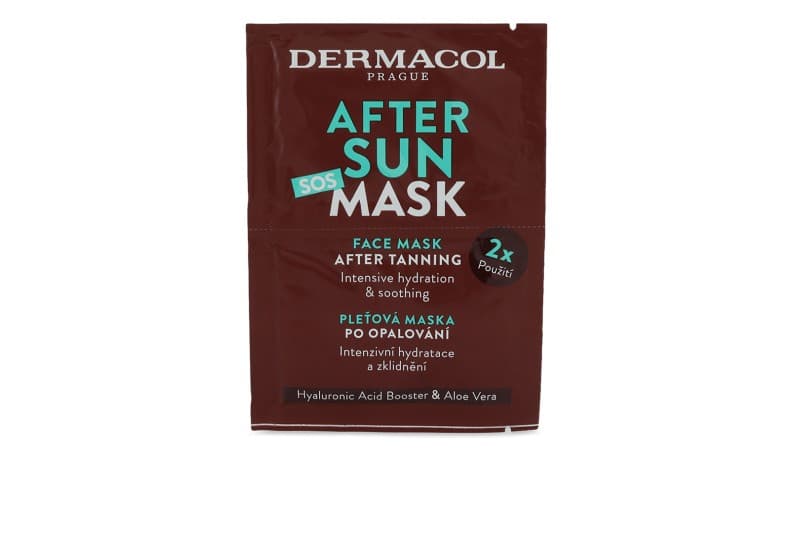Dermacol After sun pleťová maska po opalování