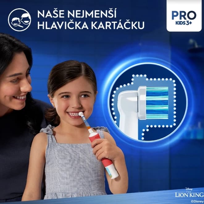 Oral-B Kids PRO elektrický zubní kartáček LION KING - náhled 4