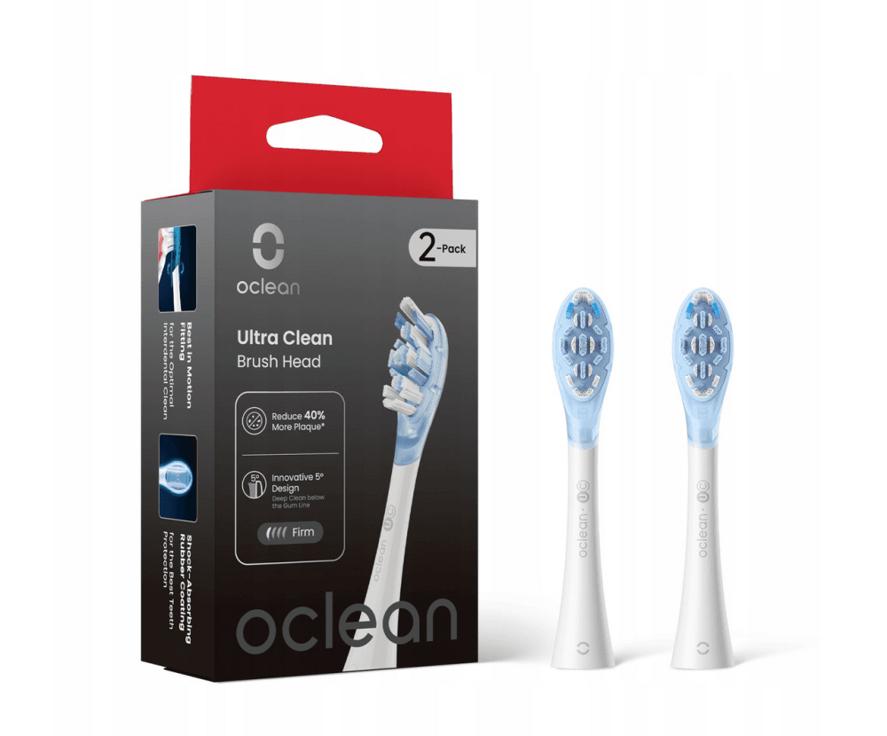 Oclean Ultra White náhradní bělící hlavice (bílé), 2ks