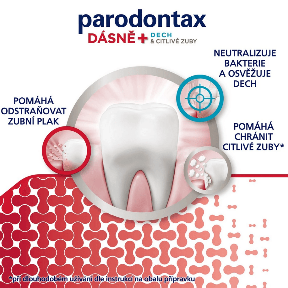 Parodontax Gum+Breath & Sensitivity zubní pasta, 75ml - náhled 4