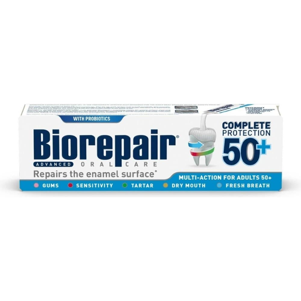 BioRepair Advanced Complete Protection 50+ zubní pasta k ochraně skloviny, 75ml - náhled 2