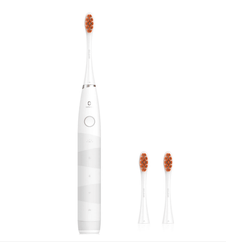 Oclean Flow S White sonický kartáček bílý + 3x hlavice - náhled 4