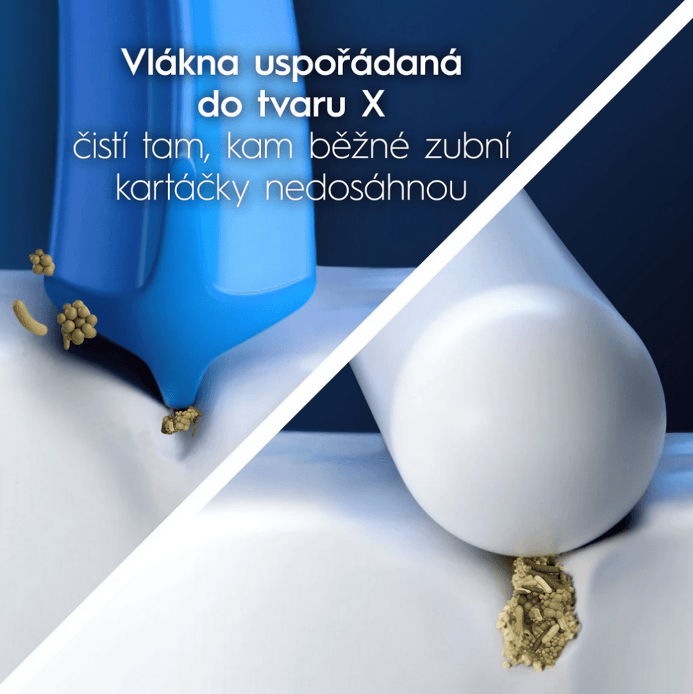 Oral-B Cross Action CleanMaximiser 2+2+2 náhradní kartáčky, 6ks - náhled 5