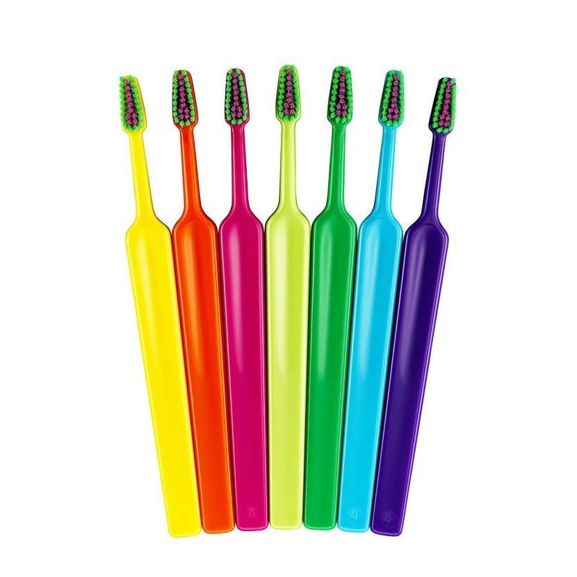 TePe Compact Colour X-SOFT zubní kartáček, tmavě růžový (blistr) - náhled 2
