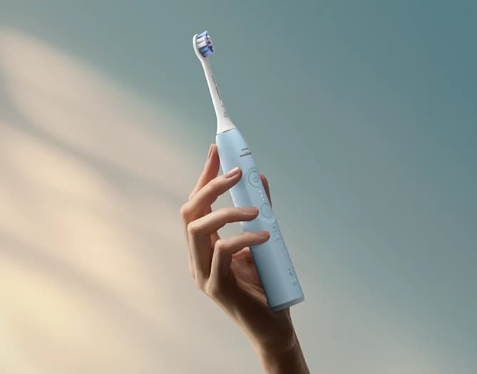 Philips Sonicare ProtectiveClean 6100 Light Blue HX7406/01 - náhled 3