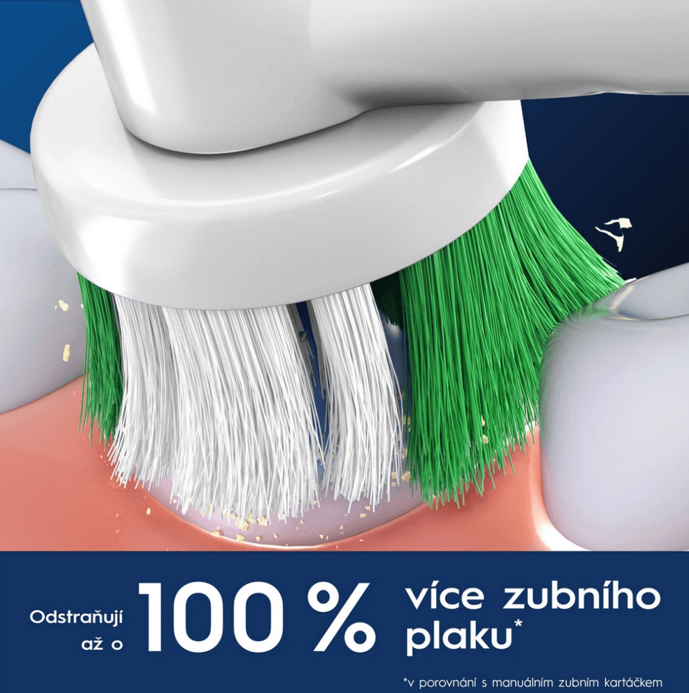 Oral-B PRO Precision Clean náhradní hlavice, 6ks (bílé) - náhled 5