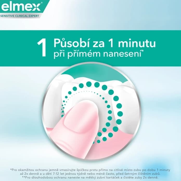 Elmex Sensitive Clinical Expert Instant Care zubní pasta, 75ml - náhled 4