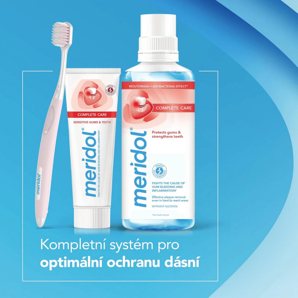 Meridol Complete Care zubní pasta na citlivé dásně, 75ml - náhled 3