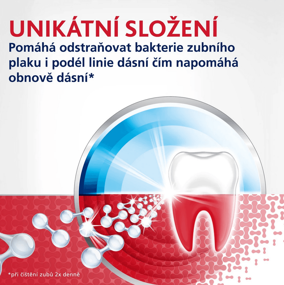 Parodontax Aktivní obnova dásní zubní pasta (fresh mint), 75ml - náhled 4
