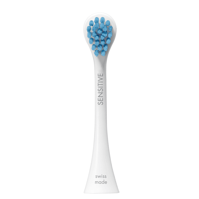 Curaprox Hydrosonic PRO Sensitive náhradní hlavice (modrá/růžová), 2 ks - náhled 3