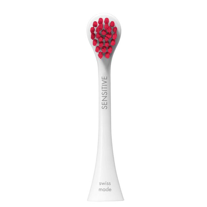 Curaprox Hydrosonic PRO Sensitive náhradní hlavice (červená/zelená), 2 ks - náhled 5