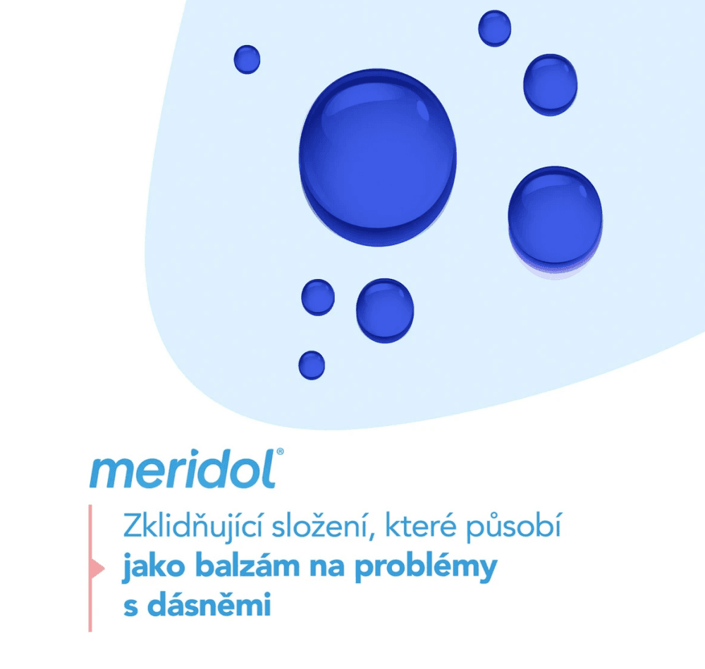 Meridol Complete Care zubní pasta na citlivé dásně, 75ml - náhled 4