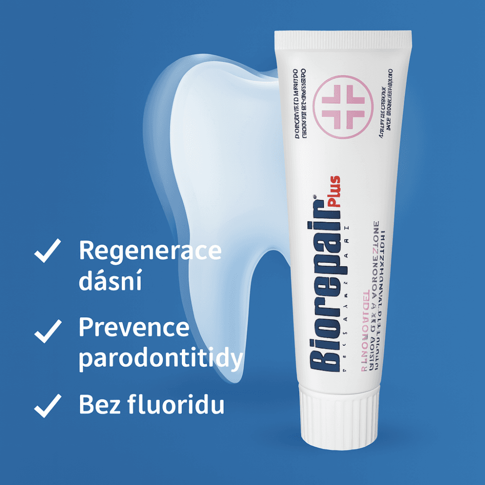 BioRepair Plus Parodontgel zubní pasta na krvácivé dásně, 75ml - náhled 3