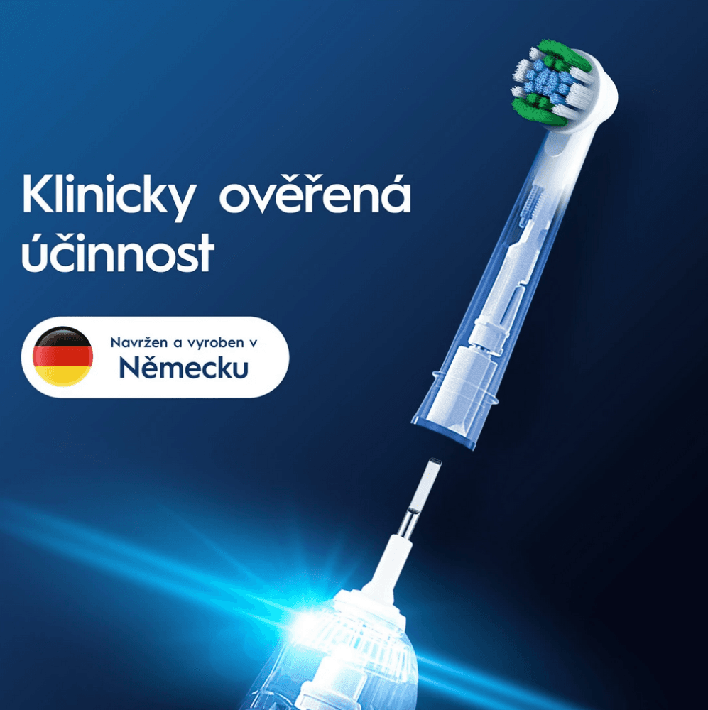 Oral-B PRO Precision Clean náhradní hlavice, 2ks (bílé) - náhled 5