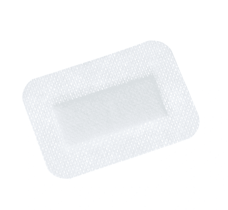 Netkané krytí s absorpční vložkou Elastopor STERIL, sterilní, 5 x 7,2cm (100 ks) - náhled 3